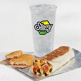 Grande Toasted Breakfast Burrito Combo