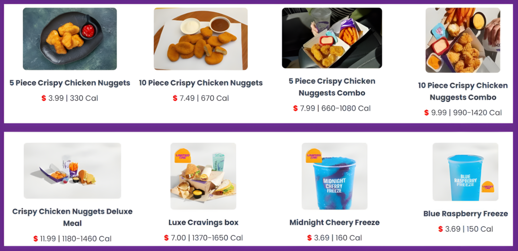 New Items on Taco Bell Menu